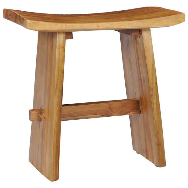 vidaXL Σκαμπό από Μασίφ Ξύλο Teak