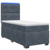 vidaXL &Kappa;&rho;&epsilon;&beta;ά&tau;&iota; box spring &mu;&epsilon; &sigma;&tau;&rho;ώ&mu;&alpha; &Sigma;&kappa;&omicron;ύ&rho;&omicron; &Gamma;&kappa;&rho;&iota; 100 x 200 cm &Beta;&epsilon;&lambda;&omicron;ύ&delta;&omicron;