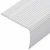 vidaXL Προστατευτικά ακμών σκάλας 10 pcs Ασημί 67 cm Αλουμίνιο