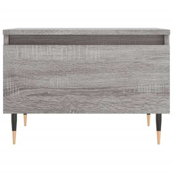 vidaXL Τραπεζάκια Σαλονιού 2 τεμ. Γκρι Sonoma 50x46x35 εκ. Επεξ. Ξύλο