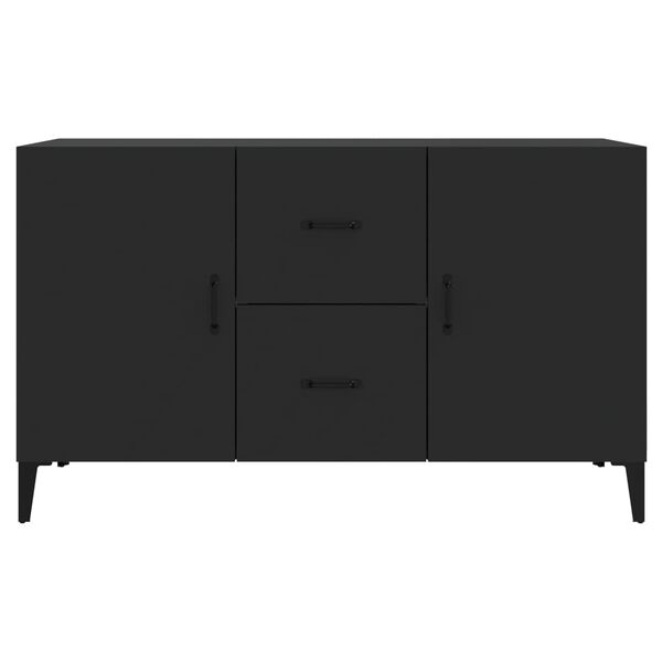 vidaXL Ντουλάπι Μαύρο 100x36x60 εκ. από Επεξεργασμένο Ξύλο
