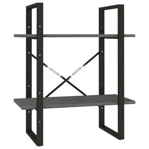 vidaXL &Beta;&iota;&beta;&lambda;&iota;&omicron;&theta;ή&kappa;&eta; &mu;&epsilon; 2 &Rho;ά&phi;&iota;&alpha; 60 x 30 x 70 &epsilon;&kappa;. &alpha;&pi;ό &Mu;&alpha;&sigma;ί&phi; &Xi;ύ&lambda;&omicron; &Pi;&epsilon;ύ&kappa;&omicron;&upsilon;