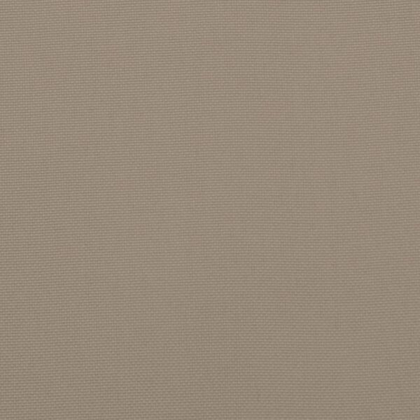 vidaXL Μαξιλάρια Πάγκου Κήπου 2 τεμ. Taupe 100x50x7cm Ύφασμα Oxford