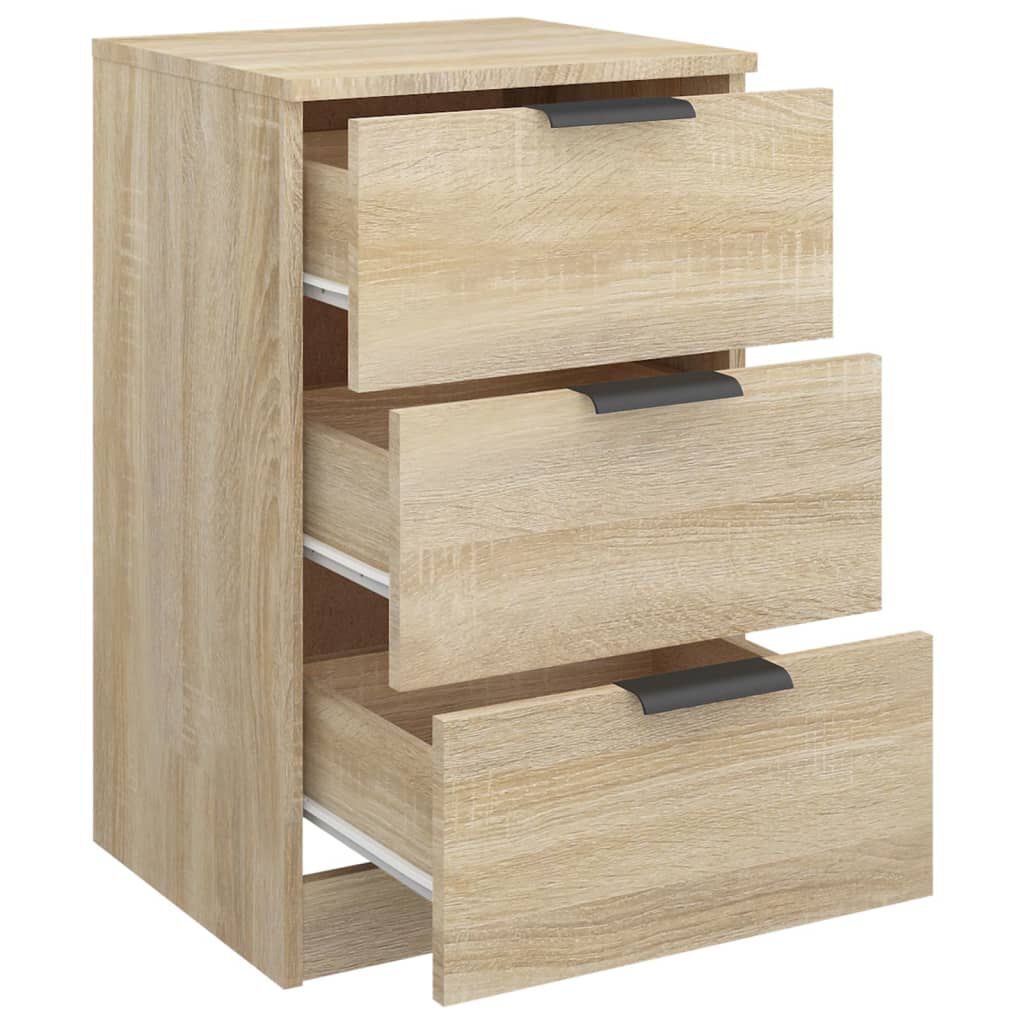 vidaXL Κομοδίνο Sonoma Δρυς 40 x 36 x 65 εκ.
