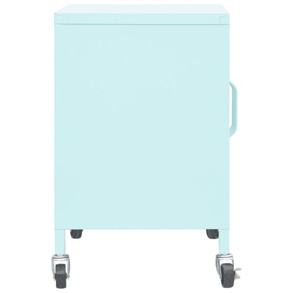 vidaXL Ντουλάπι Αποθήκευσης Χρώμα Μέντα 60 x 35 x 56 εκ. από Ατσάλι