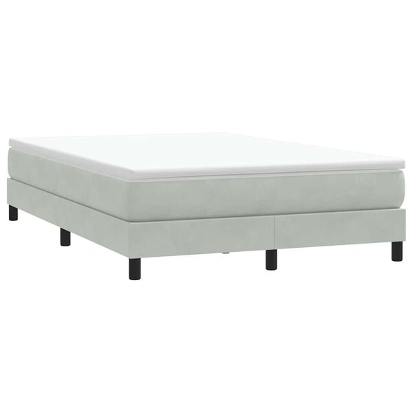 vidaXL &Kappa;&rho;&epsilon;&beta;ά&tau;&iota; Boxspring &chi;&omega;&rho;ί&sigmaf; &Sigma;&tau;&rho;ώ&mu;&alpha; &Alpha;&nu;&omicron;&iota;&chi;&tau;ό &Gamma;&kappa;&rho;&iota; 160x220 &epsilon;&kappa;