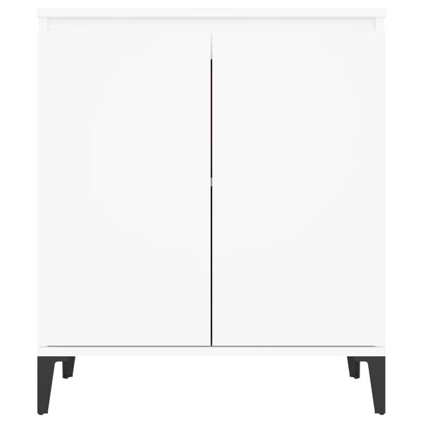 vidaXL Συρταριέρα Λευκή 60 x 35 x 70 εκ. από Επεξεργασμένο Ξύλο