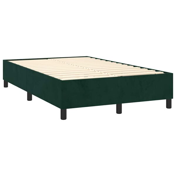 vidaXL &Kappa;&rho;&epsilon;&beta;ά&tau;&iota; Boxspring &mu;&epsilon; &Sigma;&tau;&rho;ώ&mu;&alpha; &Sigma;&kappa;&omicron;ύ&rho;&omicron; &Pi;&rho;ά&sigma;&iota;&nu;&omicron; 120x200&epsilon;&kappa;. &Beta;&epsilon;&lambda;&omicron;ύ&delta;&iota;&nu;&omicron;