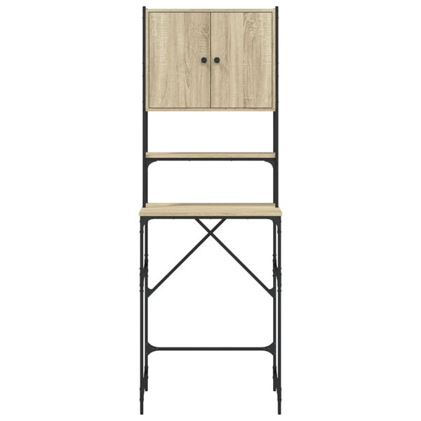 vidaXL Ντουλάπι Πλυντηρίου Sonoma Δρυς 68x48,5x194 εκ.