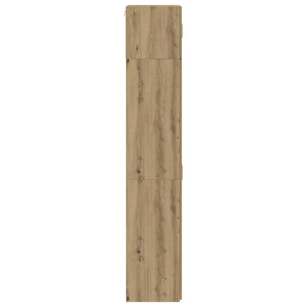 vidaXL Ντουλάπα Αποθήκευσης Ξύλο Δρυός 70x42.5x225 εκ. Επεξεργασμένο Ξύλο