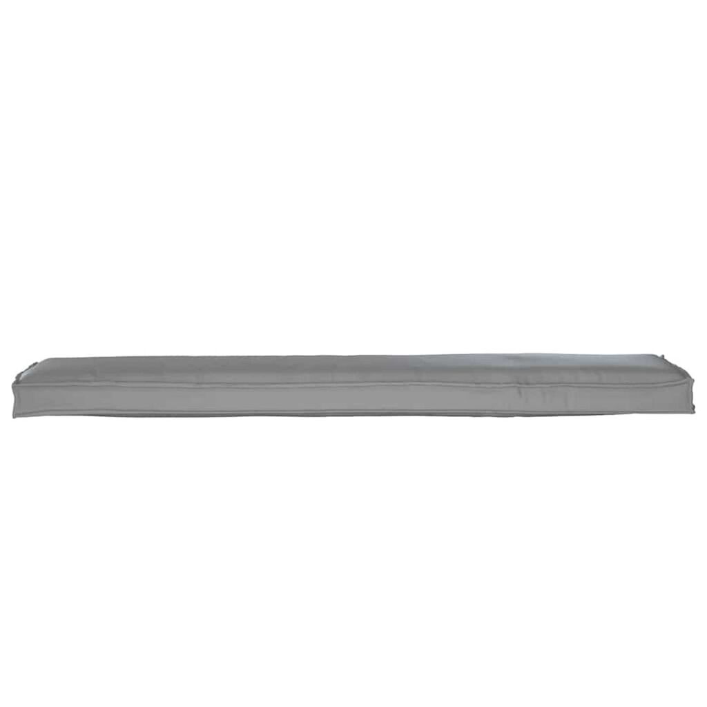 vidaXL Σετ Μαξιλαριών Πάγου 2 pcs Γκρι 180 x 40 x 8 εκ. Ύφασμα Oxford