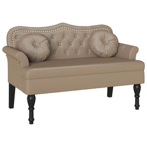 vidaXL &Kappa;&alpha;&nu;&alpha;&pi;έ&sigmaf; Chesterfield &Kappa;&alpha;&pi;&omicron;&upsilon;&tau;&sigma;ί&nu;&omicron; 120,5 x 65 x 75 &epsilon;&kappa;.
