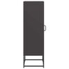 vidaXL Highboard &Mu;&alpha;ύ&rho;&omicron; 36x39x123 cm &alpha;&pi;ό &chi;ά&lambda;&upsilon;&beta;&alpha; &psi;&upsilon;&chi;&rho;ή&sigmaf; έ&lambda;&alpha;&sigma;&eta;&sigmaf;