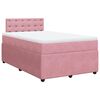 vidaXL &Kappa;&rho;&epsilon;&beta;ά&tau;&iota; Boxspring &mu;&epsilon; &Sigma;&tau;&rho;ώ&mu;&alpha; &Rho;&omicron;&zeta; 120x190 &epsilon;&kappa;. &Beta;&epsilon;&lambda;&omicron;ύ&delta;&iota;&nu;&omicron;