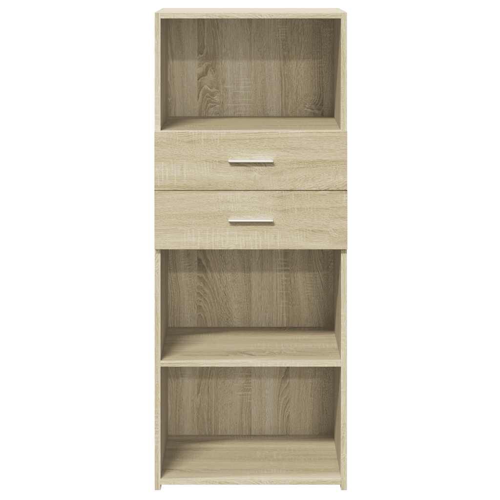vidaXL Ντουλάπι Sonoma Δρυς 50x42,5x124 εκ. από Επεξεργασμένο Ξύλο