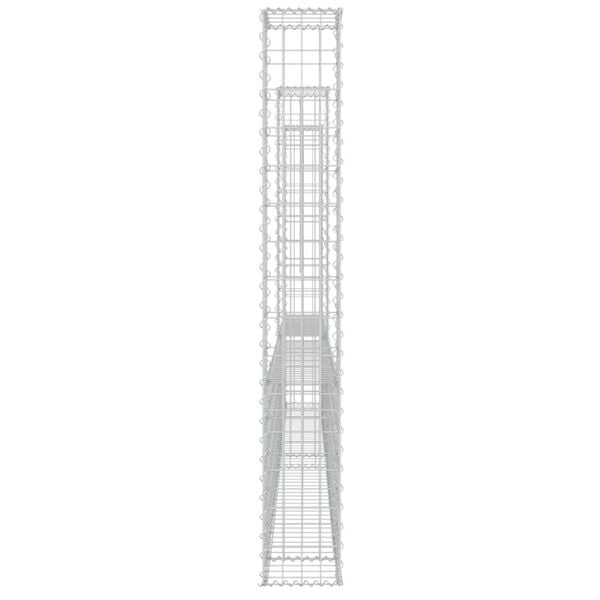 vidaXL Συρματοκιβώτια Στύλοι σε U Σχήμα 3 τεμ. 260x20x150 εκ Σιδερένια