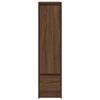 vidaXL Ντουλάπι Καφέ Δρυς 29,5x34x119,5 εκ. Επεξεργασμένο Ξύλο