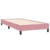 vidaXL &Kappa;&rho;&epsilon;&beta;ά&tau;&iota; Boxspring &mu;&epsilon; &Sigma;&tau;&rho;ώ&mu;&alpha; &Rho;&omicron;&zeta; 80x220 &epsilon;&kappa;. &Beta;&epsilon;&lambda;&omicron;ύ&delta;&iota;&nu;&omicron;