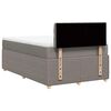 vidaXL &Kappa;&rho;&epsilon;&beta;ά&tau;&iota; Boxspring &mu;&epsilon; &Sigma;&tau;&rho;ώ&mu;&alpha; Taupe 120x200 &epsilon;&kappa;. &Upsilon;&phi;&alpha;&sigma;&mu;ά&tau;&iota;&nu;&omicron;