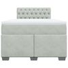 vidaXL &Kappa;&rho;&epsilon;&beta;ά&tau;&iota; Boxspring &mu;&epsilon; &Sigma;&tau;&rho;ώ&mu;&alpha; &Alpha;&nu;&omicron;&iota;&chi;&tau;ό &Gamma;&kappa;&rho;&iota; 120x200 &epsilon;&kappa;. &Beta;&epsilon;&lambda;&omicron;ύ&delta;&iota;&nu;&omicron;