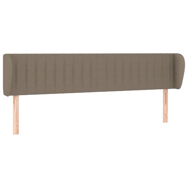vidaXL &Kappa;&epsilon;&phi;&alpha;&lambda;ά&rho;&iota; &mu;&epsilon; &Pi;&tau;&epsilon;&rho;ύ&gamma;&iota;&alpha; Taupe 203 x 23 x 78/88 &epsilon;&kappa;. &Upsilon;&phi;&alpha;&sigma;&mu;ά&tau;&iota;&nu;&omicron;
