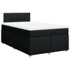 vidaXL &Kappa;&rho;&epsilon;&beta;ά&tau;&iota; Boxspring &mu;&epsilon; &Sigma;&tau;&rho;ώ&mu;&alpha; &Mu;&alpha;ύ&rho;&omicron; 120x190 &epsilon;&kappa;. &Upsilon;&phi;&alpha;&sigma;&mu;ά&tau;&iota;&nu;&omicron;