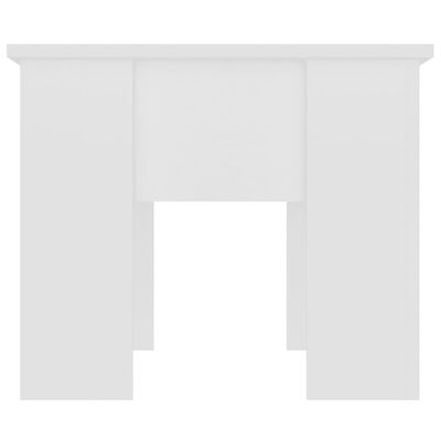vidaXL Τραπεζάκι Σαλονιού Λευκό 79 x 49 x 41 εκ. Επεξεργασμένο Ξύλο