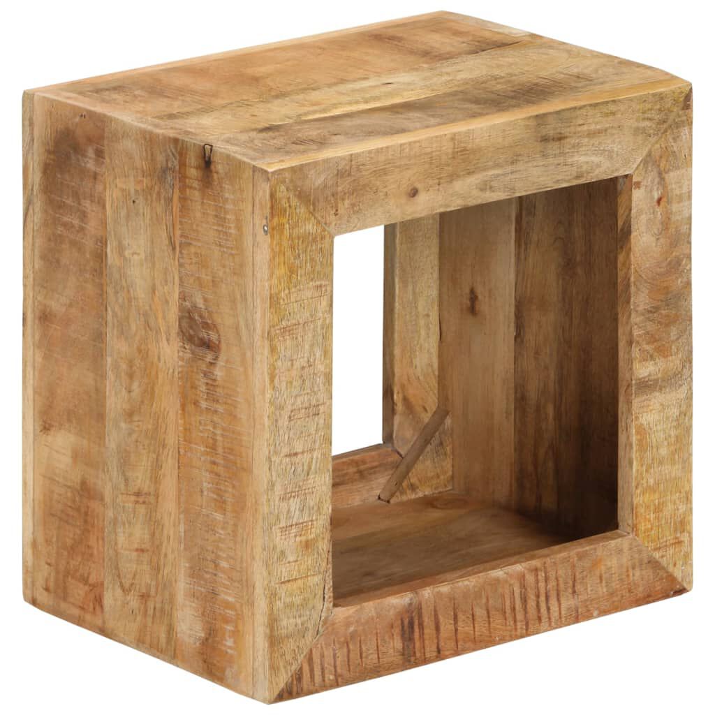 vidaXL Σκαμπό 40 x 30 x 40 εκ. από Μασίφ Ξύλο Μάνγκο