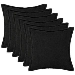 vidaXL &Kappa;ά&lambda;&upsilon;&mu;&mu;&alpha; &Mu;&alpha;&xi;&iota;&lambda;&alpha;&rho;&iota;&omicron;ύ 6 pcs HOUTEN &Mu;&alpha;ύ&rho;&omicron; 30 x 30 cm &Mu;&pi;&omicron;&upsilon;&kappa;&lambda;έ