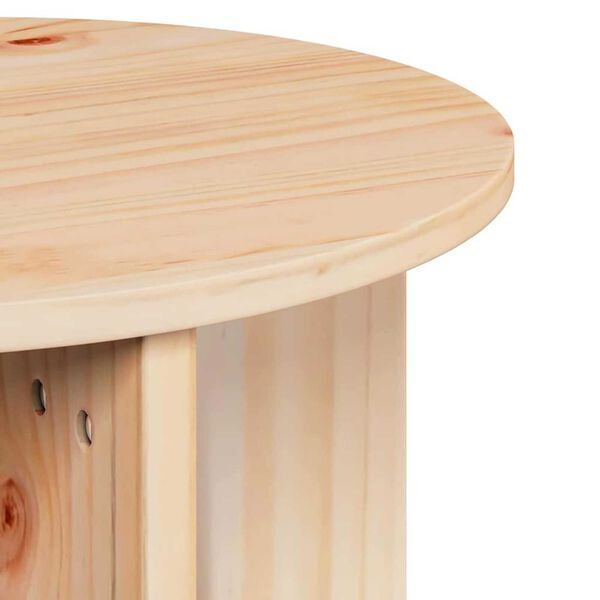 vidaXL Τραπεζάκι σαλονιού 2 pcs Φυσικό 41.5 x 41.5 x 41 εκ