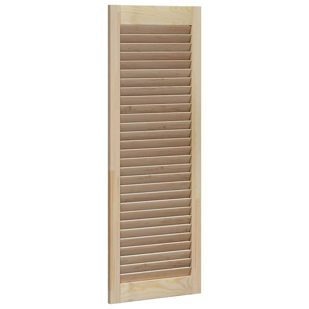 vidaXL Πόρτες Ντουλάπας με πόρτα 4 pcs Καφέ 110 x 39.5 x 2.1 εκ