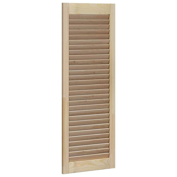 vidaXL Πόρτες Ντουλάπας με πόρτα 4 pcs Καφέ 110 x 39.5 x 2.1 εκ