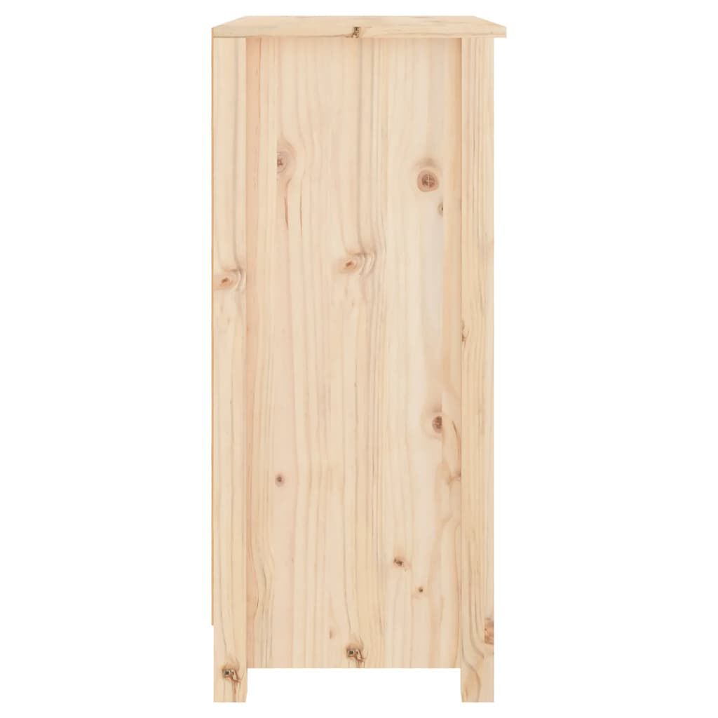 vidaXL Συρταριέρα 70 x 35 x 80 εκ. από Μασίφ Ξύλο Πεύκου