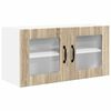 vidaXL &Kappa;ά&theta;&iota;&sigma;&mu;&alpha; &tau;&omicron;ί&chi;&omicron;&upsilon; &alpha;&pi;ό &gamma;&upsilon;&alpha;&lambda;ί PORTO &Delta;&rho;ύ&sigmaf; Sonoma 80 x 31 x 40 &epsilon;&kappa;