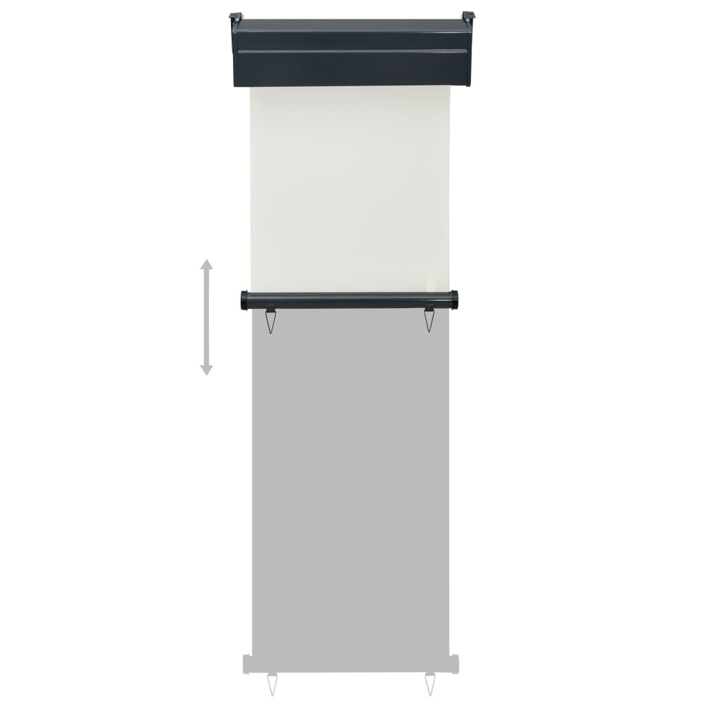 vidaXL Σκίαστρο Βεράντας Πλαϊνό Κρεμ 65 x 250 εκ.