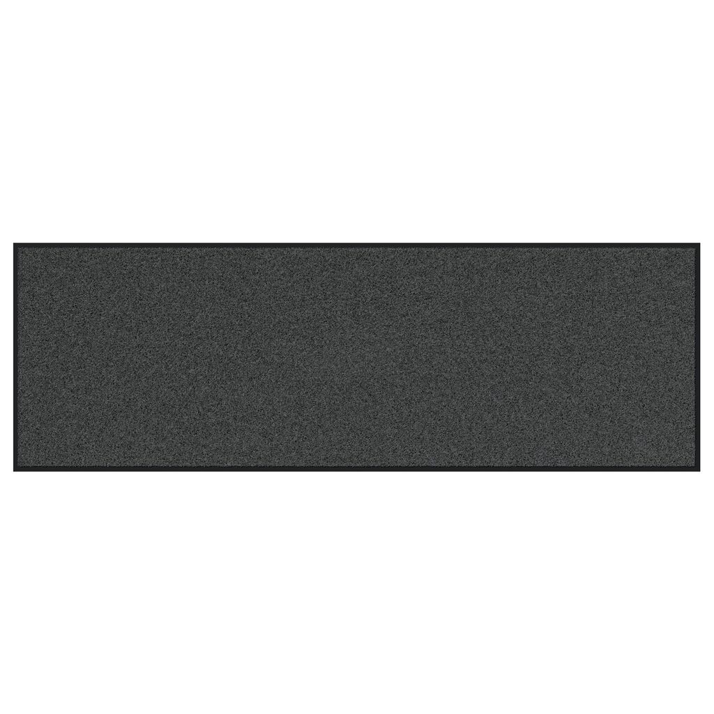 vidaXL Χαλάκι Εξώπορτας Ανθρακί και Μαύρο 60 x 180 cm