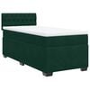 vidaXL &Kappa;&rho;&epsilon;&beta;ά&tau;&iota; Boxspring &mu;&epsilon; &Sigma;&tau;&rho;ώ&mu;&alpha; &Sigma;&kappa;&omicron;ύ&rho;&omicron; &Pi;&rho;ά&sigma;&iota;&nu;&omicron; 90x190 &epsilon;&kappa;. &Beta;&epsilon;&lambda;&omicron;ύ&delta;&iota;&nu;&omicron;