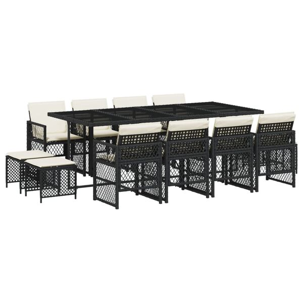 vidaXL &Sigma;&epsilon;&tau; &Tau;&rho;&alpha;&pi;&epsilon;&zeta;&alpha;&rho;ί&alpha;&sigmaf; &Kappa;ή&pi;&omicron;&upsilon; 13&tau;&epsilon;&mu;. &Mu;&alpha;ύ&rho;&omicron; &alpha;&pi;ό &Sigma;&upsilon;&nu;&theta;. &Rho;&alpha;&tau;ά&nu; &mu;&epsilon; &Mu;&alpha;&xi;&iota;&lambda;ά&rho;&iota;&alpha;