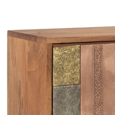 vidaXL Έπιπλο Τηλεόρασης 140 x 30 x 40 εκ. από Μασίφ Ξύλο Ακακίας