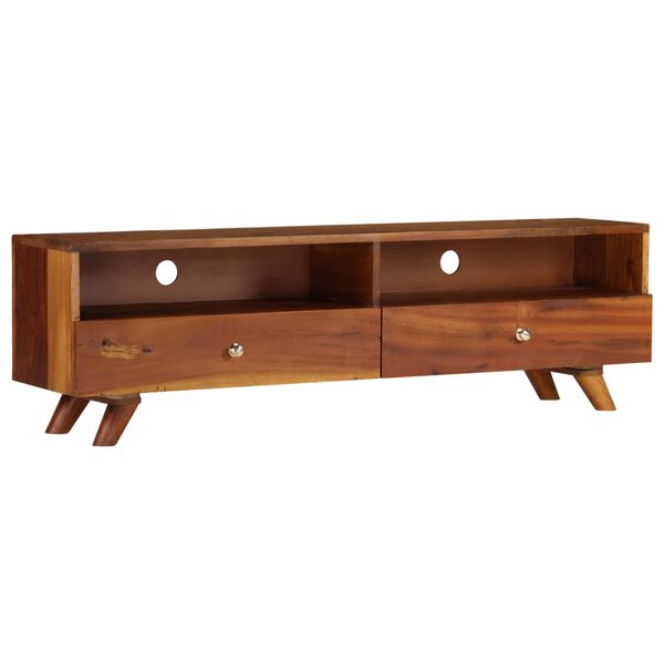 vidaXL Έπιπλο Τηλεόρασης 140x30x40 εκ. από Μασίφ Ανακυκλωμένο Ξύλο