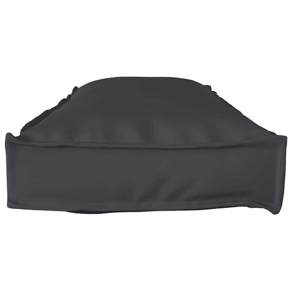 vidaXL Σετ Μαξιλαριών Πάγου 2 pcs Μαύρο 120 x 40 x 8 εκ Ύφασμα Oxford