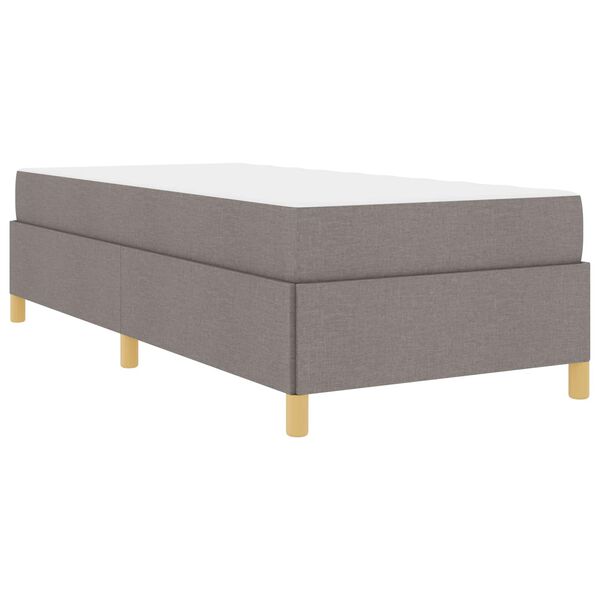 vidaXL &Sigma;&kappa;&epsilon;&lambda;&epsilon;&tau;ό&sigmaf; &Kappa;&rho;&epsilon;&beta;&alpha;&tau;&iota;&omicron;ύ &mu;&epsilon; &sigma;&tau;&rho;ώ&mu;&alpha; Taupe 90 x 190 cm ύ&phi;&alpha;&sigma;&mu;&alpha;