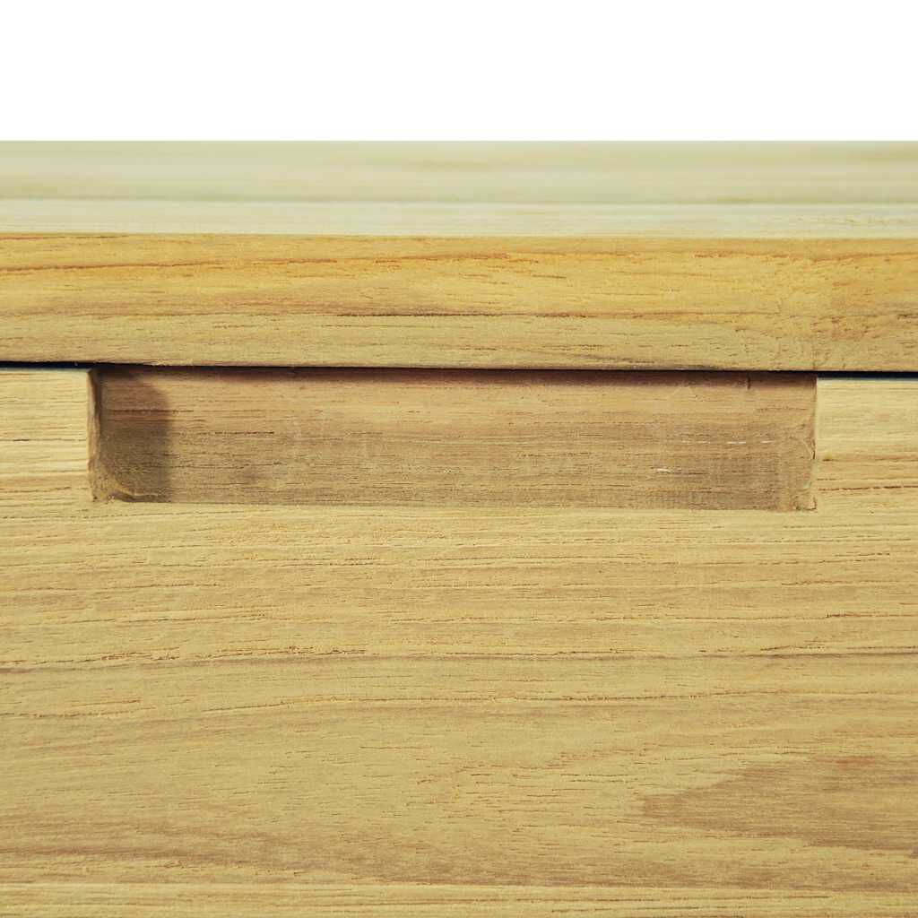 vidaXL Τραπέζι Κονσόλα 120 x 35 x 76 εκ. από Μασίφ Ξύλο Teak