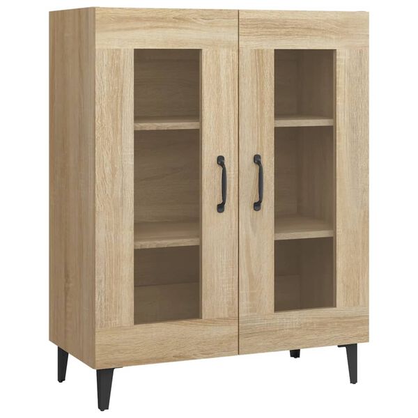 vidaXL Ντουλάπι Sonoma Δρυς 69,5 x 34 x 90 εκ. από Επεξεργασμένο Ξύλο