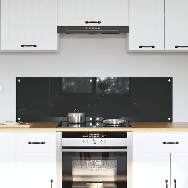 vidaXL Πίσω Πάνελ Κουζίνας 2 pcs Σκούρο Γκρι 70 x 40 cm