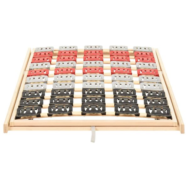 vidaXL Πλαίσιο Κρεβατιού 12 Σανίδες 80x200εκ Ρυθ Τμήμα Κεφαλιού/Ποδιών