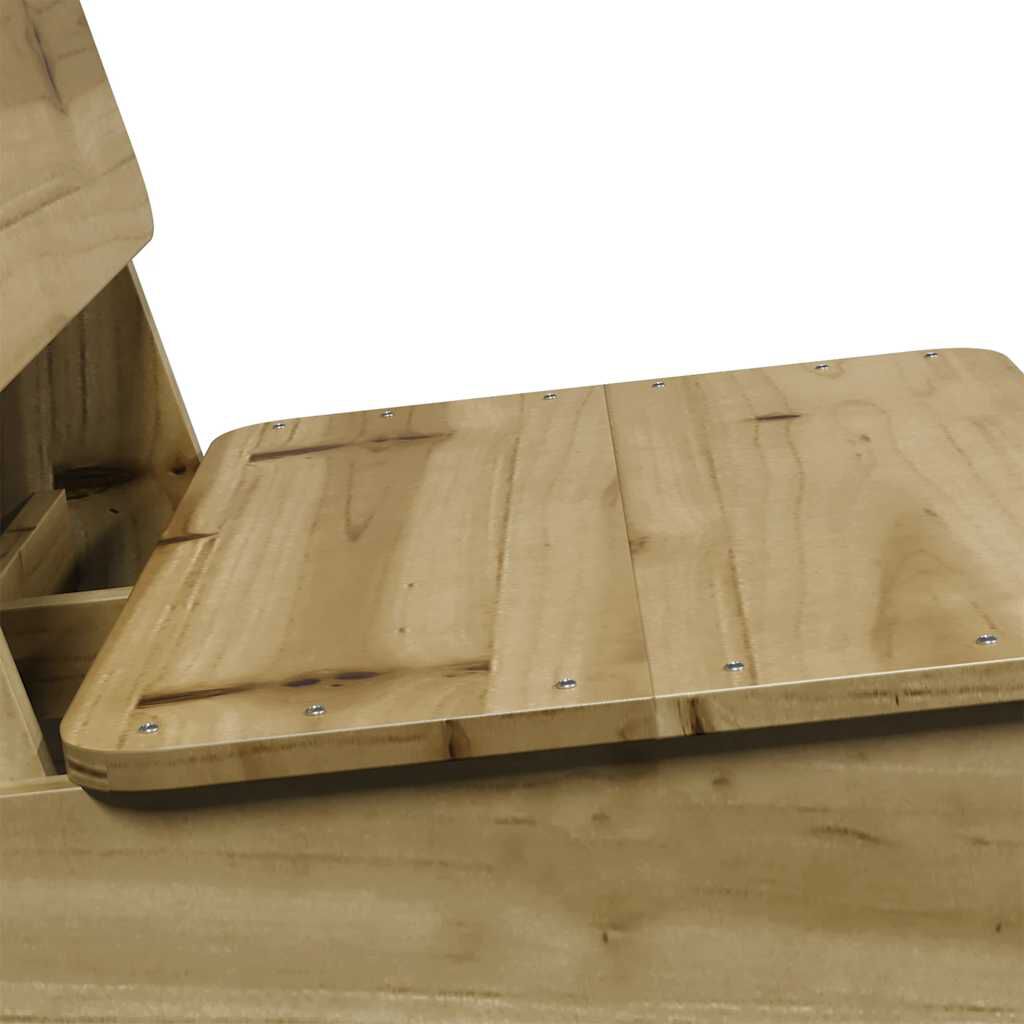 Καρέκλα κήπου vidaXL 60x64x70,5 cm Εμποτισμένο ξύλο πεύκο