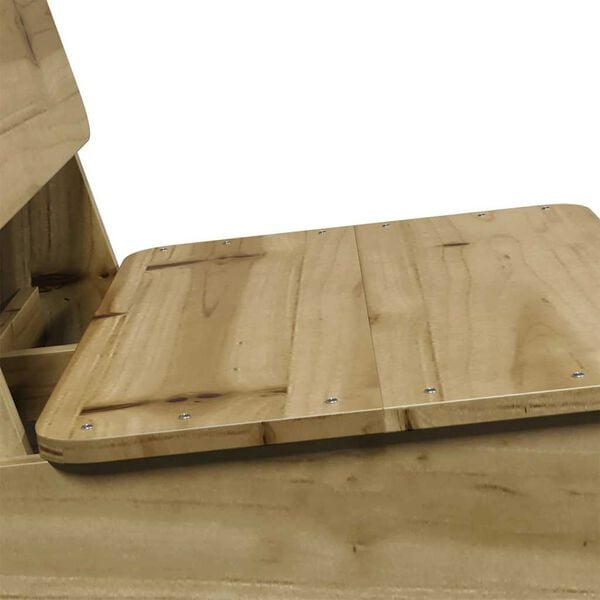 Καρέκλα κήπου vidaXL 60x64x70,5 cm Εμποτισμένο ξύλο πεύκο