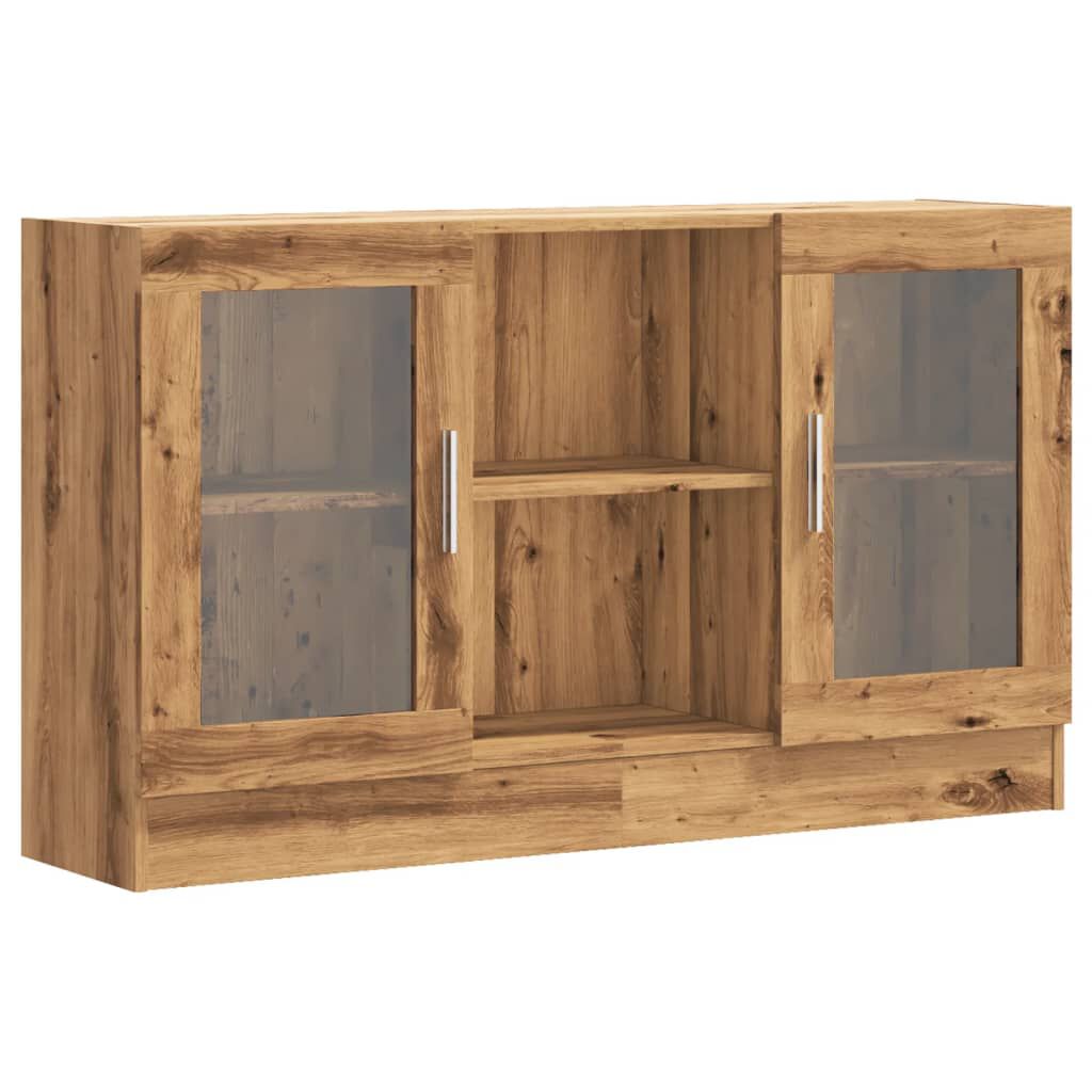 vidaXL Μπουφές Αρτισιανή Δρυς 120x30,5x70εκ. από Επεξεργασμένο Ξύλο