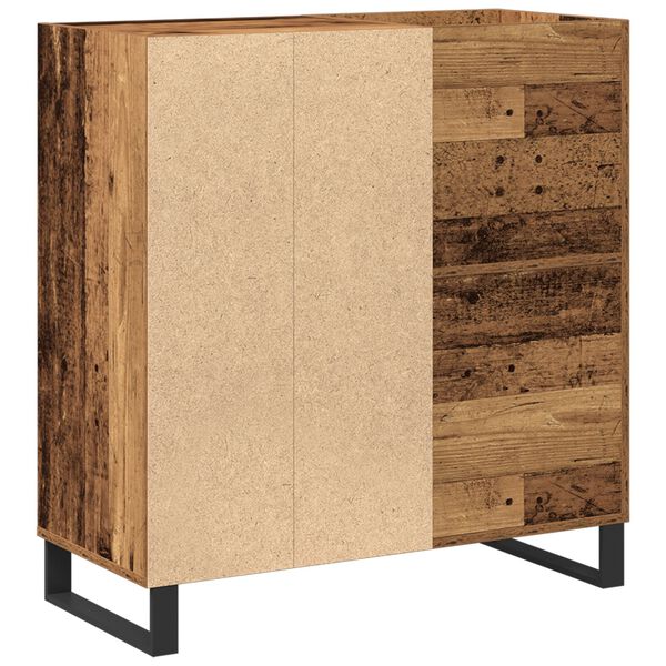 vidaXL Ντουλάπα Δίσκων Artisan Oak 84,5x38x89 εκ. Επεξεργασμένο Ξύλο